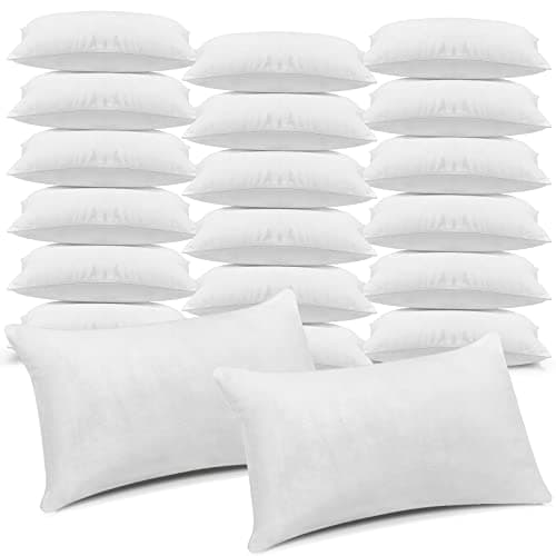 Macarrie 20pc Queen Size Pillows, Stomach, Back & Side Sleepers, Machine Washable