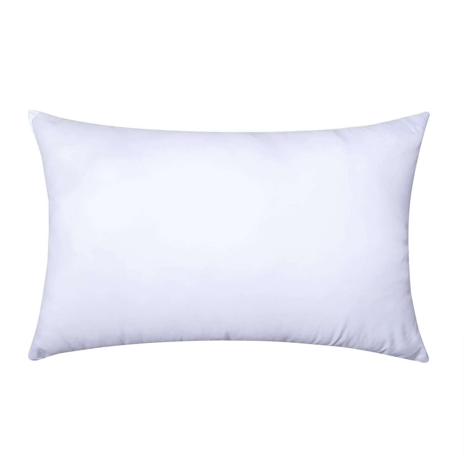 MIULEE Premium Throw Pillow Insert 12x20 Inch for Couch and Bed