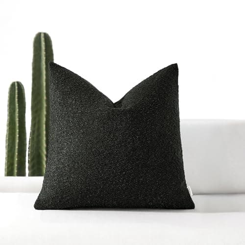 Decorative Lumbar Pillow Cover 12x20 inches for Couch - Set of 1, Tobacco