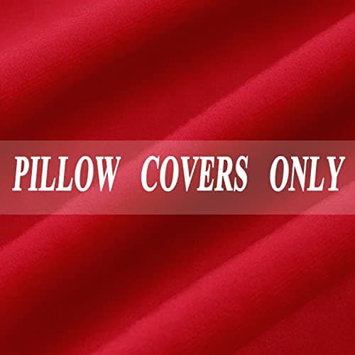 JIAHANNHA Velvet Brown Throw Pillow Covers for Living Room Couch 18x18 Inches