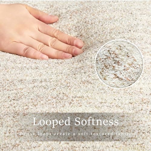 Spring Soft Boucle Throw Pillow Covers, Set of 2 Beige Accent Cushion Covers