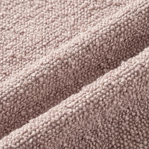 Woaboy Modern Textured Boucle Throw Pillow Cover Ivory 18x18 Inch