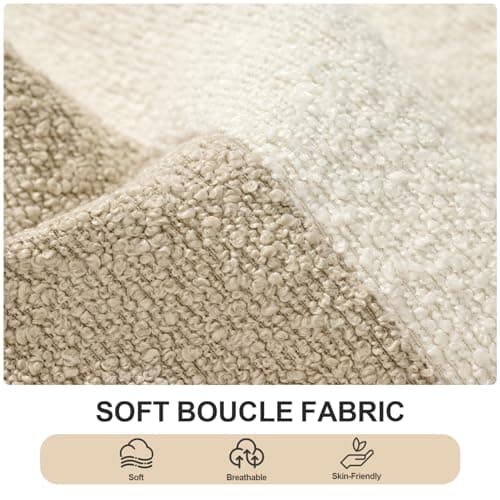 Neutral Boho 18x18 Throw Pillow Covers Set of 2 for Couch Bed