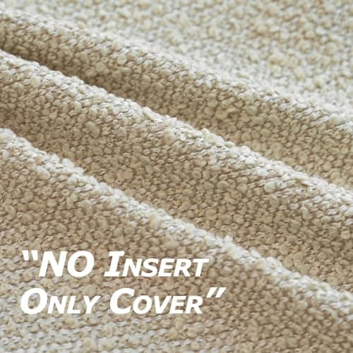 Luxury Boucle Pillow Covers Set of 2