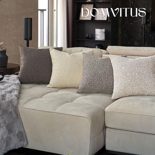 Luxury Boucle Pillow Covers Set of 2