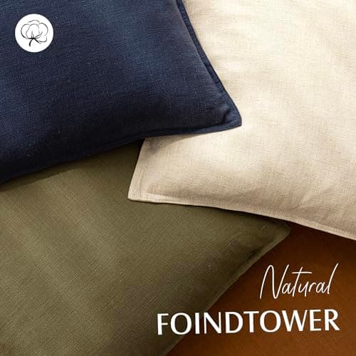 Boho Farmhouse Decorative Throw Pillow Covers - Set of 2
