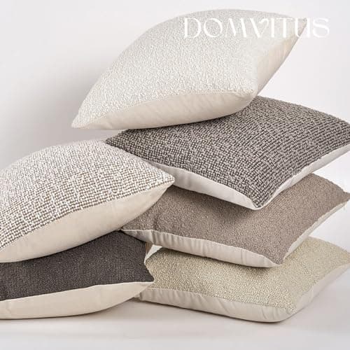 Luxury Boucle Pillow Covers Set of 2