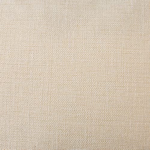 HAUSSY Cream White Linen Throw Pillow Covers, Modern Farmhouse Decor