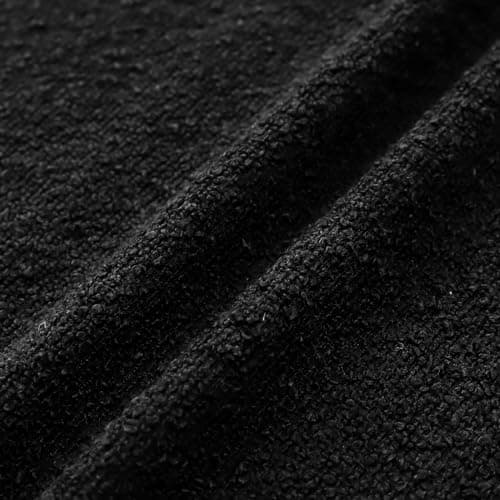 Textured Boucle Throw Pillow Covers Square - Cozy Soft Decorative Couch Cushion Case for Chair Sofa Bedroom Living Room Home Decor