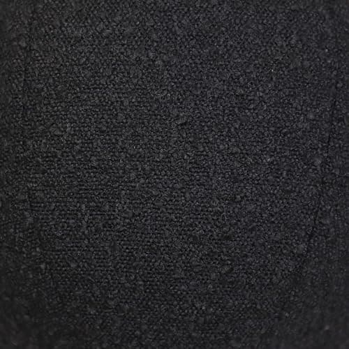 Tov Furniture Boba Black Bouclé 9 Inch Pillow
