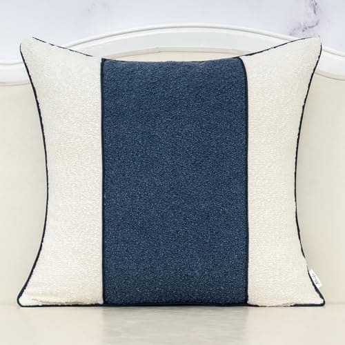 Luxury Textured Boucle Throw Pillow Cover