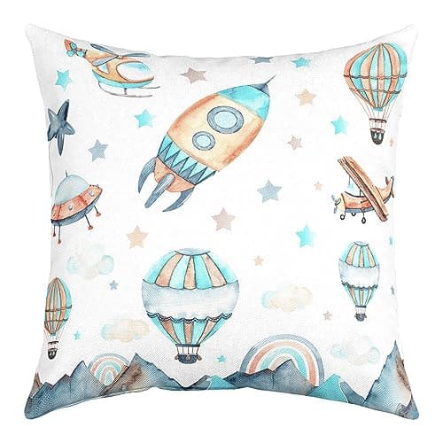Vintage Paris Grey Fairy Eiffel Tower Pillow Cover