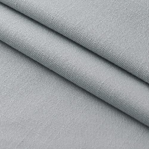 Linen Farmhouse Pillow Covers, Taupe, 18 x 18 Inches, Set of 2