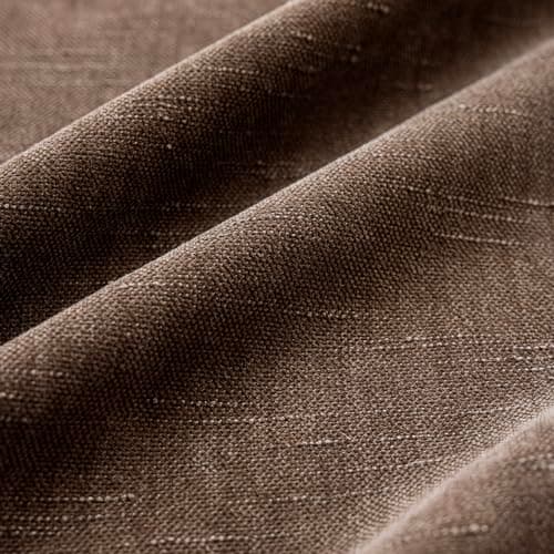 Soft Chenille Throw Pillow Covers for Couch Sofa Bedroom, Set of 2 - 20x20 Inch, Chocolate