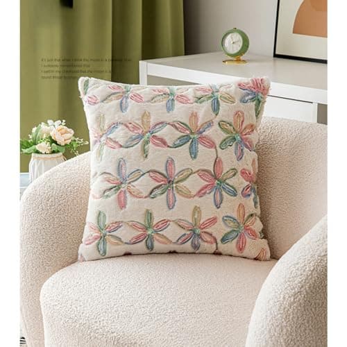 Saint Patrick's Day 18x18 Inch Pink Shamrock Cushions Soft Decor Set