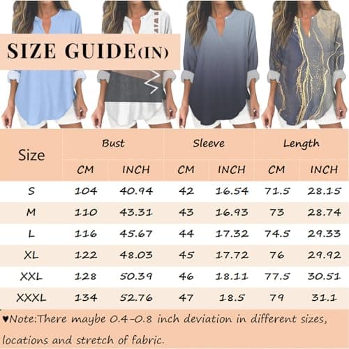 V Neck Long Sleeve Button Down Blouses