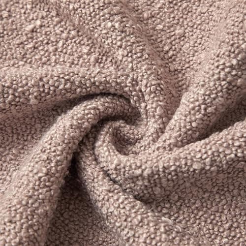 JUSPURBET Camel Boucle Throw Pillow Covers for Living Room