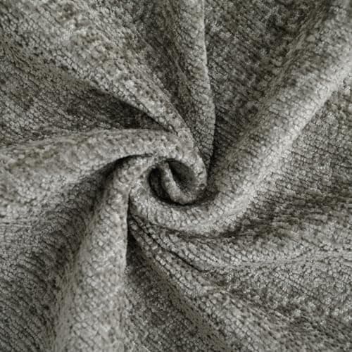 FUTEI Cream Chenille Throw Pillow Covers, 18x18 Inch Set of 2
