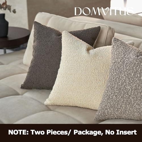 Luxury Boucle Pillow Covers Set of 2