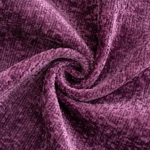 FUTEI Cream Chenille Throw Pillow Covers, 18x18 Inch Set of 2