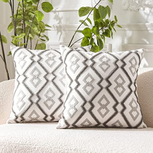 Soft Sherpa Checkerboard Decorative Pillow Covers