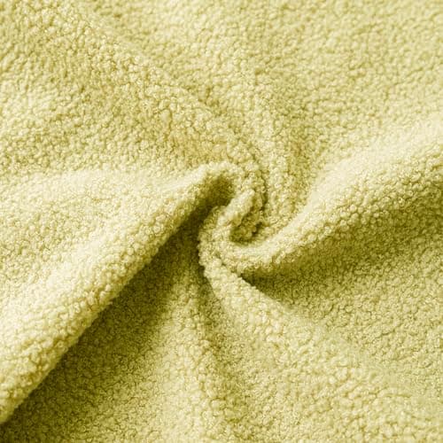 Curly Faux Fur Throw Pillow Covers for Home Décor - Pack of 2