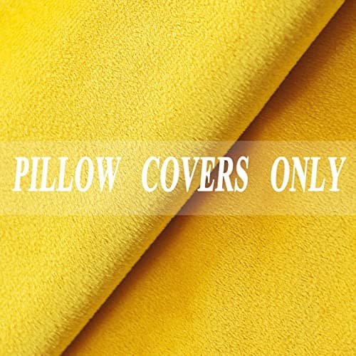 JIAHANNHA Velvet Brown Throw Pillow Covers for Living Room Couch 18x18 Inches