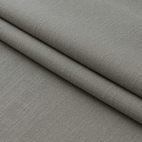 Linen Farmhouse Pillow Covers, Taupe, 18 x 18 Inches, Set of 2