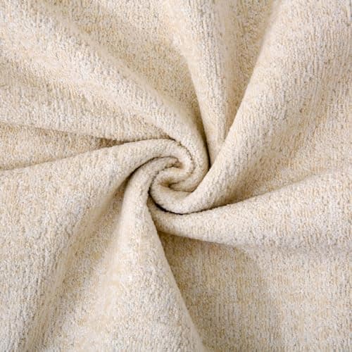 Neutral Soft Decorative Throw Pillow Covers for Couch and Living Room - Set of 2