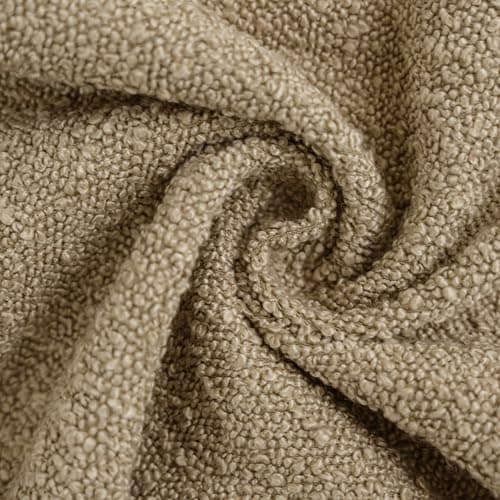 Textured Boucle Throw Pillow Covers White, Pack of 2, 18x18 Square