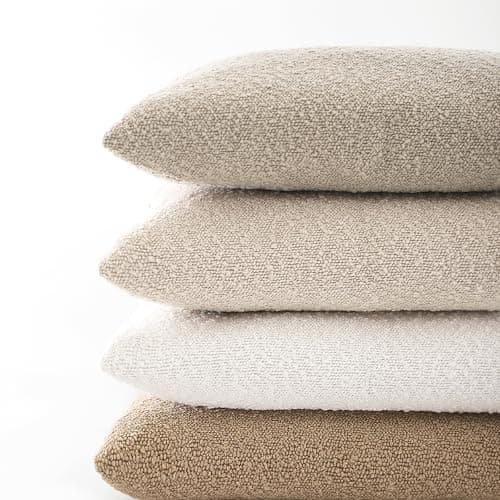 Oatmeal 16x16 Inch Decorative Throw Pillow Cover