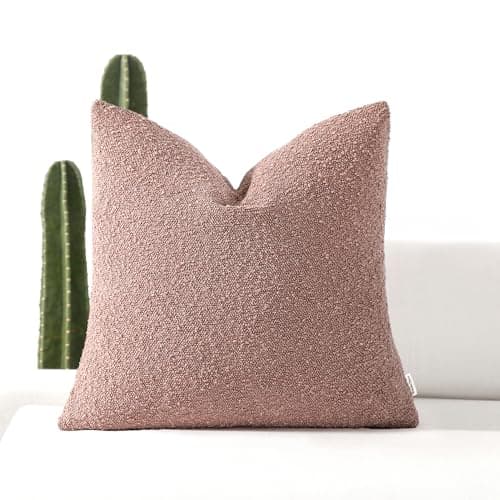 Decorative Lumbar Pillow Cover 12x20 inches for Couch - Set of 1, Tobacco