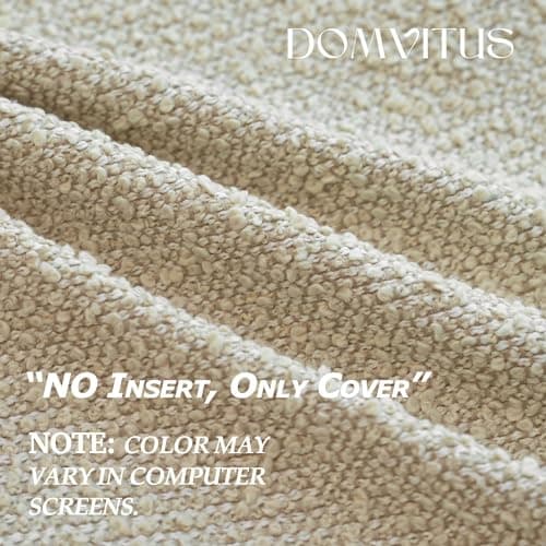 Luxury Boucle Pillow Covers Set of 2