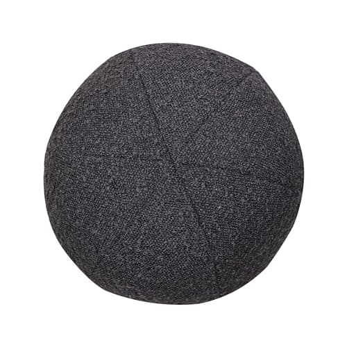 Tov Furniture Boba Black Bouclé 9 Inch Pillow