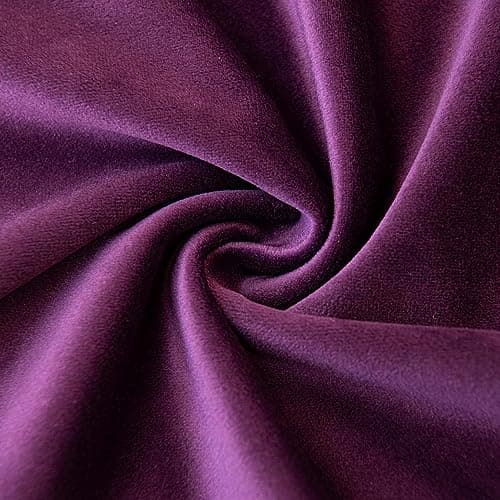 JUSPURBET Velvet Throw Pillow Covers 20x20 Inch Set of 2