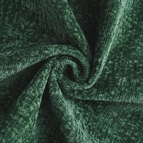 FUTEI Cream Chenille Throw Pillow Covers, 18x18 Inch Set of 2