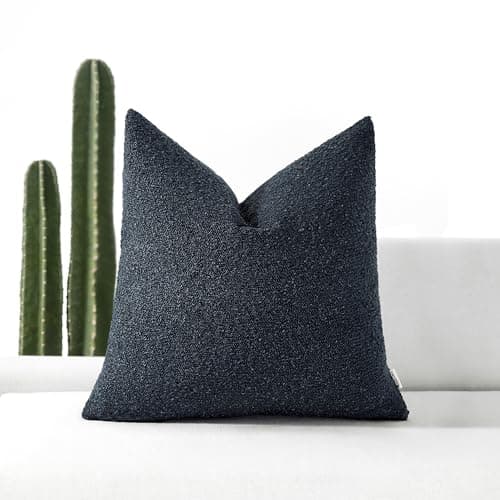 Decorative Lumbar Pillow Cover 12x20 inches for Couch - Set of 1, Tobacco