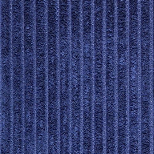 Navy Stripe Velvet Pillows for Couch, Set of 2, 40x40cm