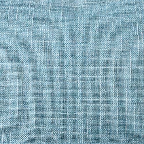 HAUSSY Cream White Linen Throw Pillow Covers, Modern Farmhouse Decor