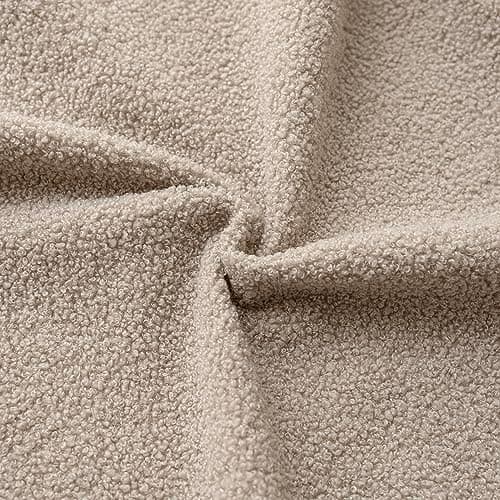 Curly Faux Fur Throw Pillow Covers for Home Décor - Pack of 2