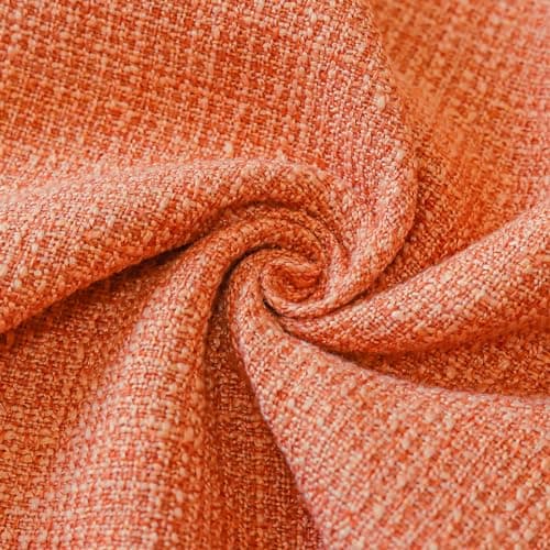 OTOSTAR Set of 2 Beige 18x18 Inch Linen Decorative Pillow Covers for Home, Sofa, Couch, and Bed