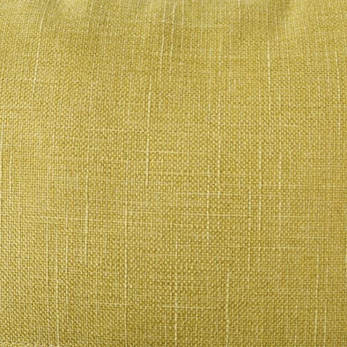 HAUSSY Cream White Linen Throw Pillow Covers, Modern Farmhouse Decor