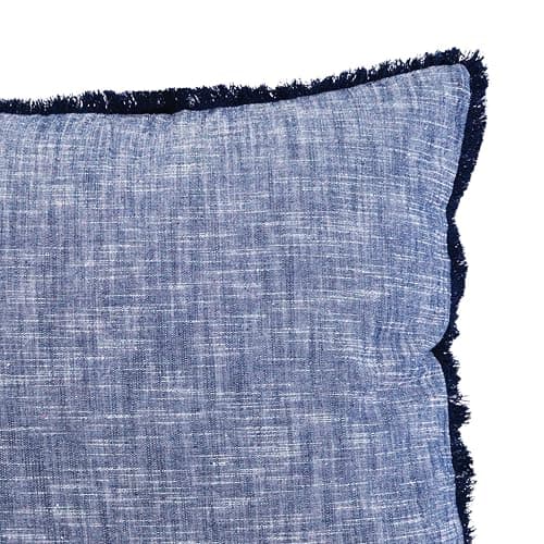 20x20 Boho Farmhouse Textured Cotton Pillow Covers with FringeAccent Pillowcases Set of 2