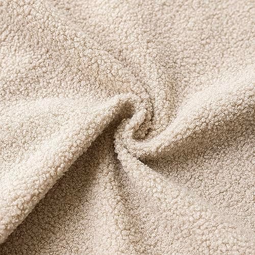 Curly Faux Fur Throw Pillow Covers for Home Décor - Pack of 2
