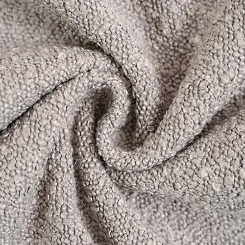 Textured Boucle Throw Pillow Covers White, Pack of 2, 18x18 Square