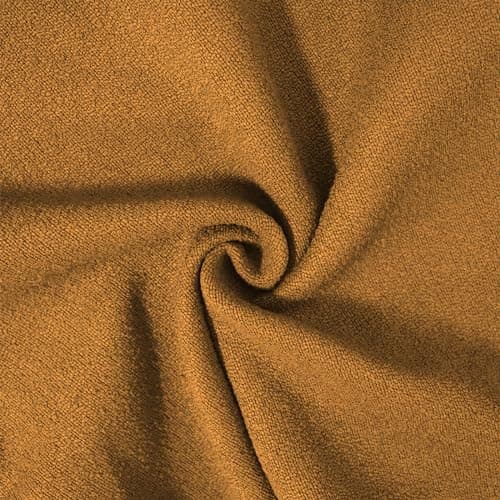 Textured Boucle 18x18 Inch Cushion Cover, Khaki Brown, Cozy Home Decor